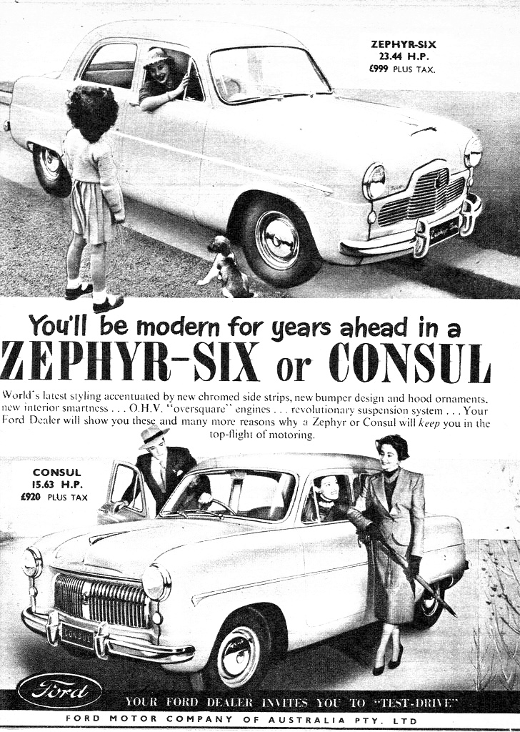 Ford Zephyr-Six & Consul